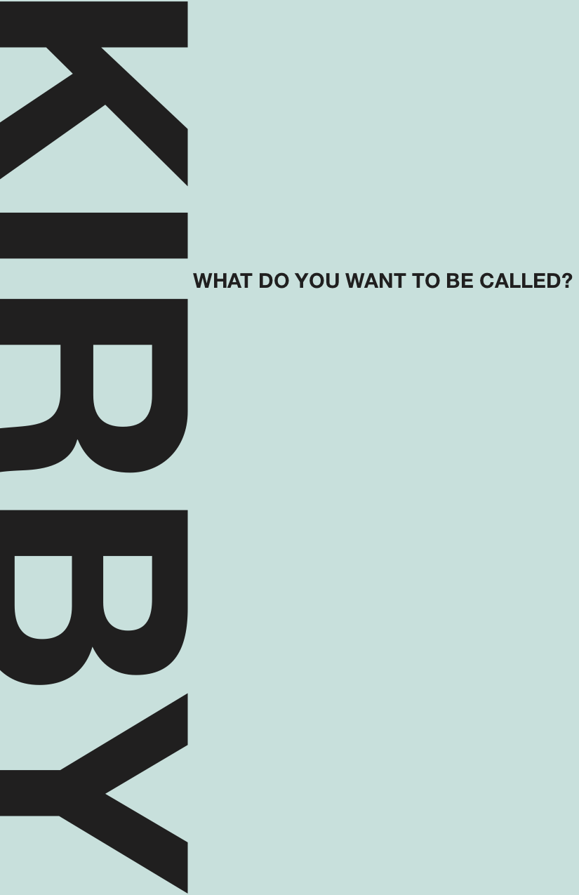 Kirby Half Cover Blue